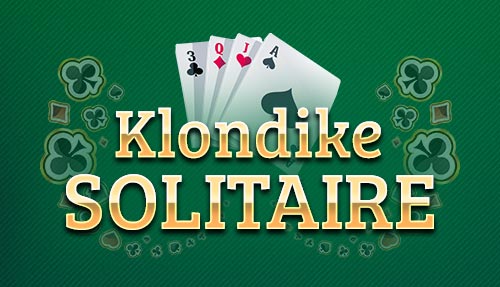play free klondike solitaire green felt